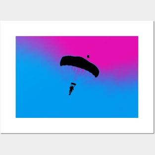 Risk Taker - Skydiving Posters and Art